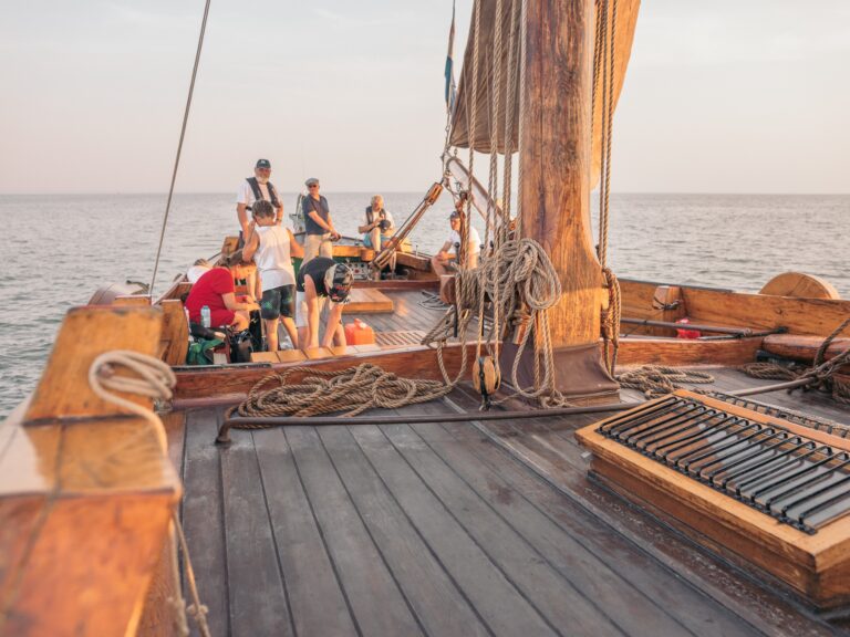 Waddentocht — natuur in Makkum
